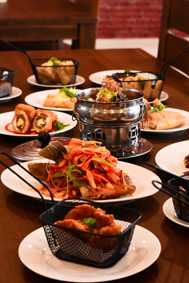 Restaurante elegante para jantar especial